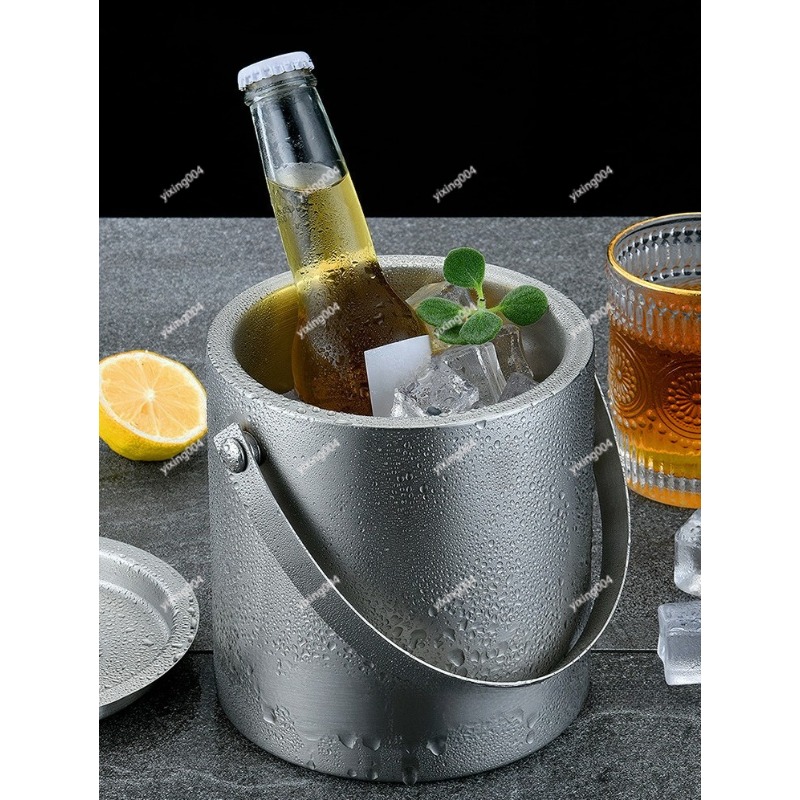 Wine Beer Red - Cubo de hielo de doble pared