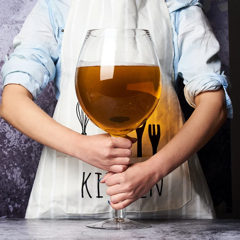 Wine Beer Whiskey - Vaso gigante para vino y cerveza