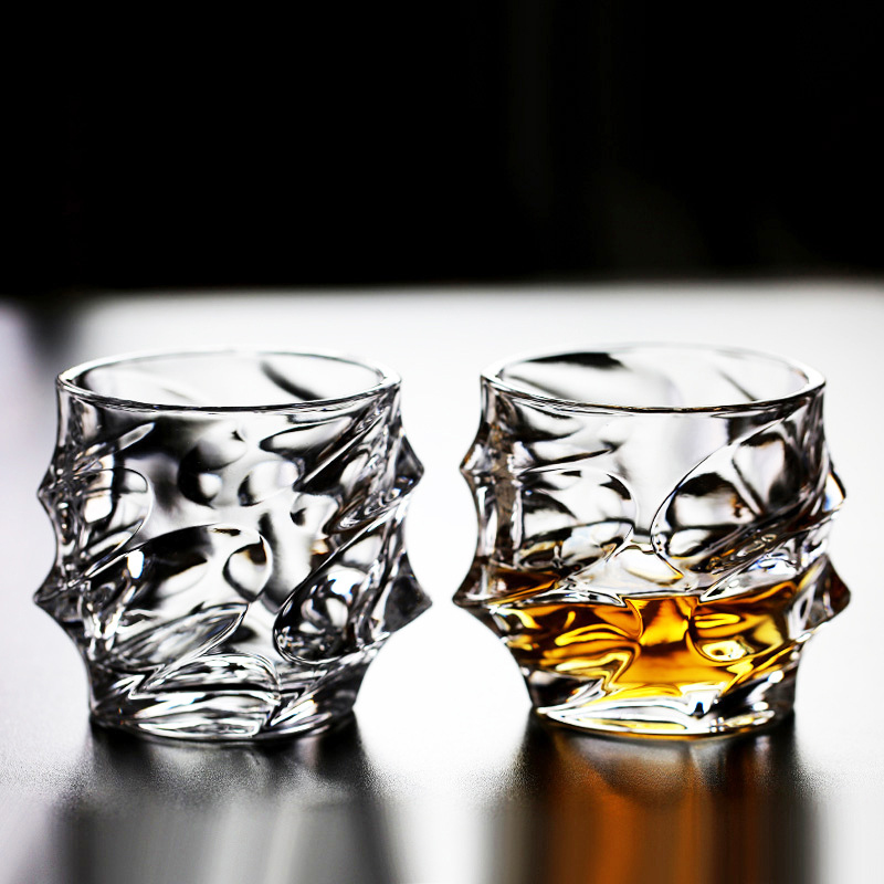 Wine Beer Whiskey - Copas transparentes de Brandy para cóctel,