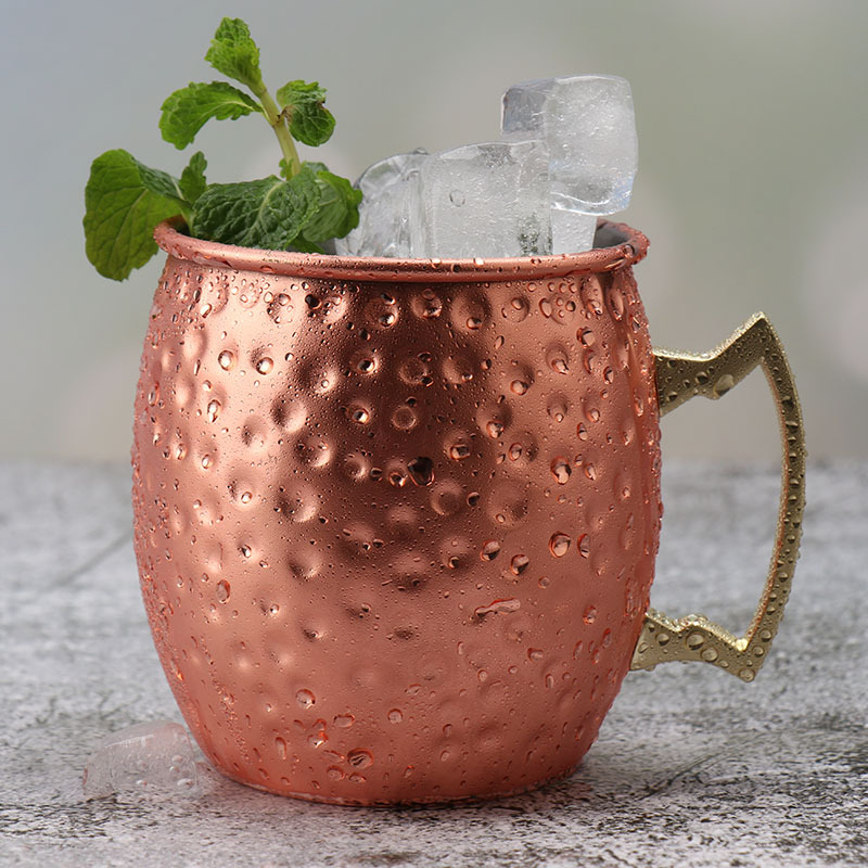 Wine N Beer - Taza Moscow Mule de Acero Inoxidable