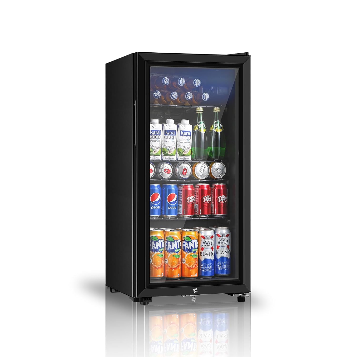 Wine Beer Fridge - Refrigerador para Bebidas, Mini Nevera de