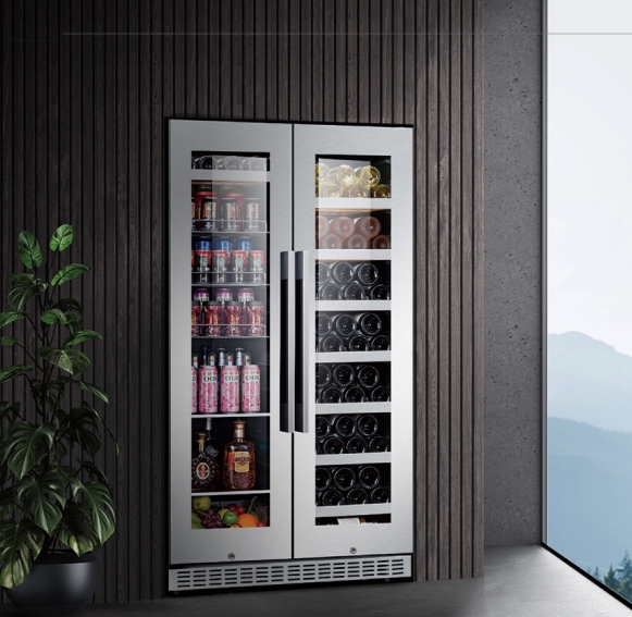 Wine Beer Place - Refrigerador/Congelador Popular de Gran Capacidad para