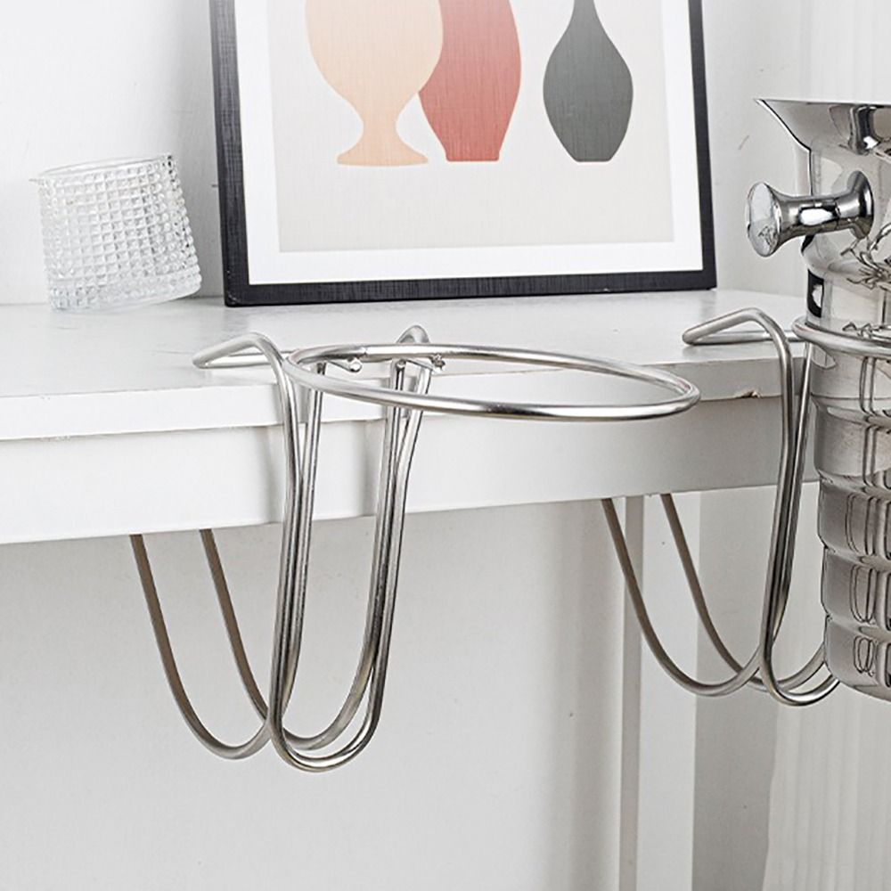 Ice Bucket Silver - Soporte Portátil de Acero Inoxidable para