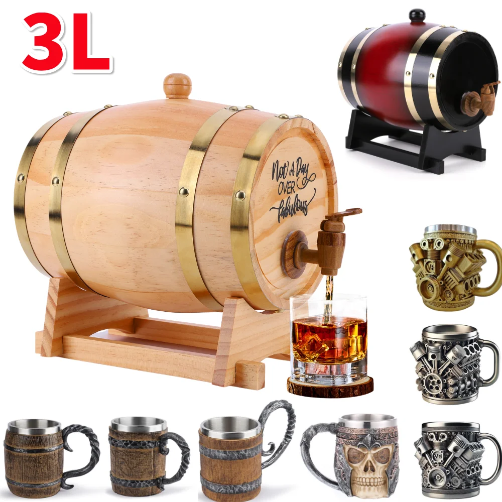 Barril de whisky de madera de  - Wine Beer Whiskey reseña y precio