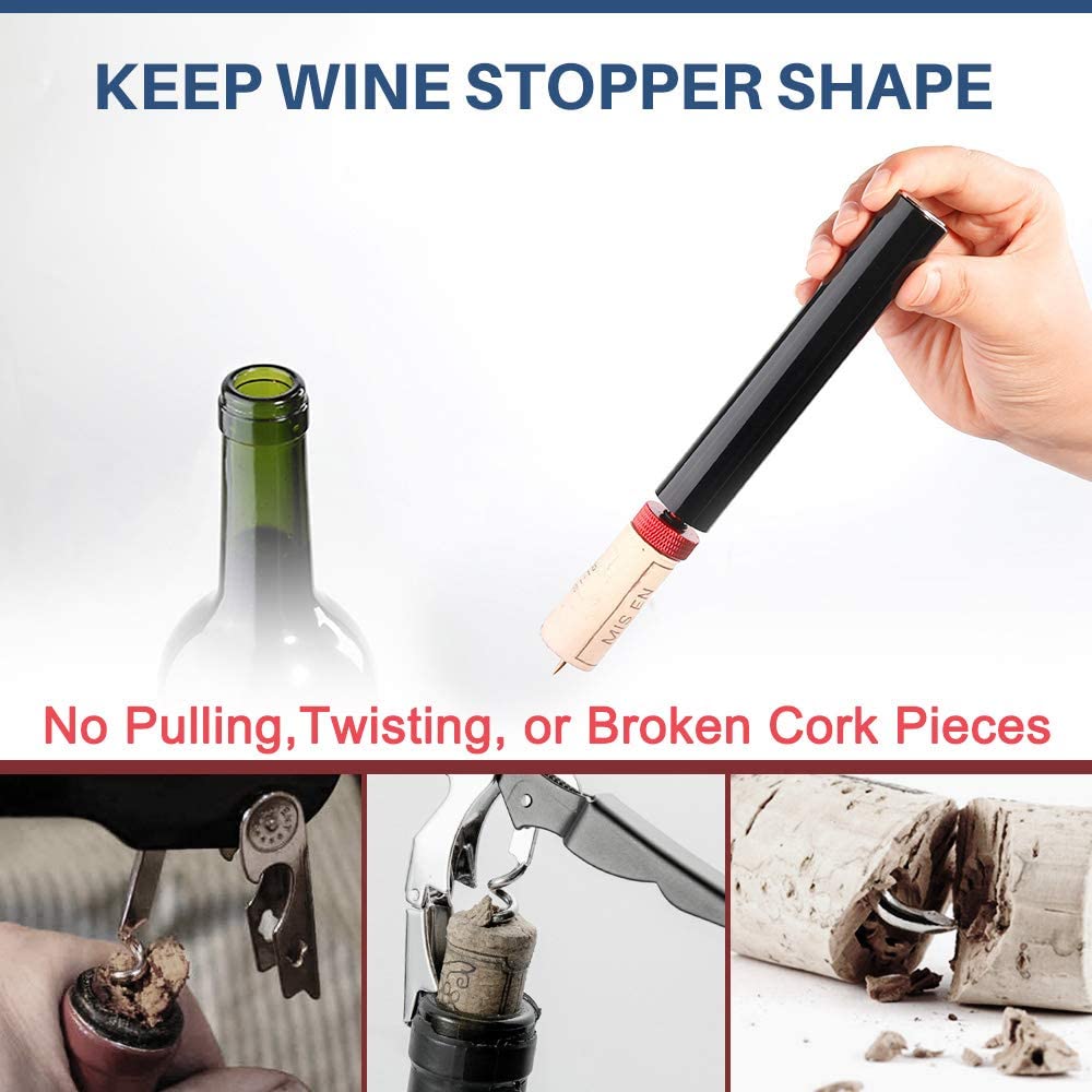 ANYOHOE-bomba de aire portátil - Wine Beer Opener reseña y precio