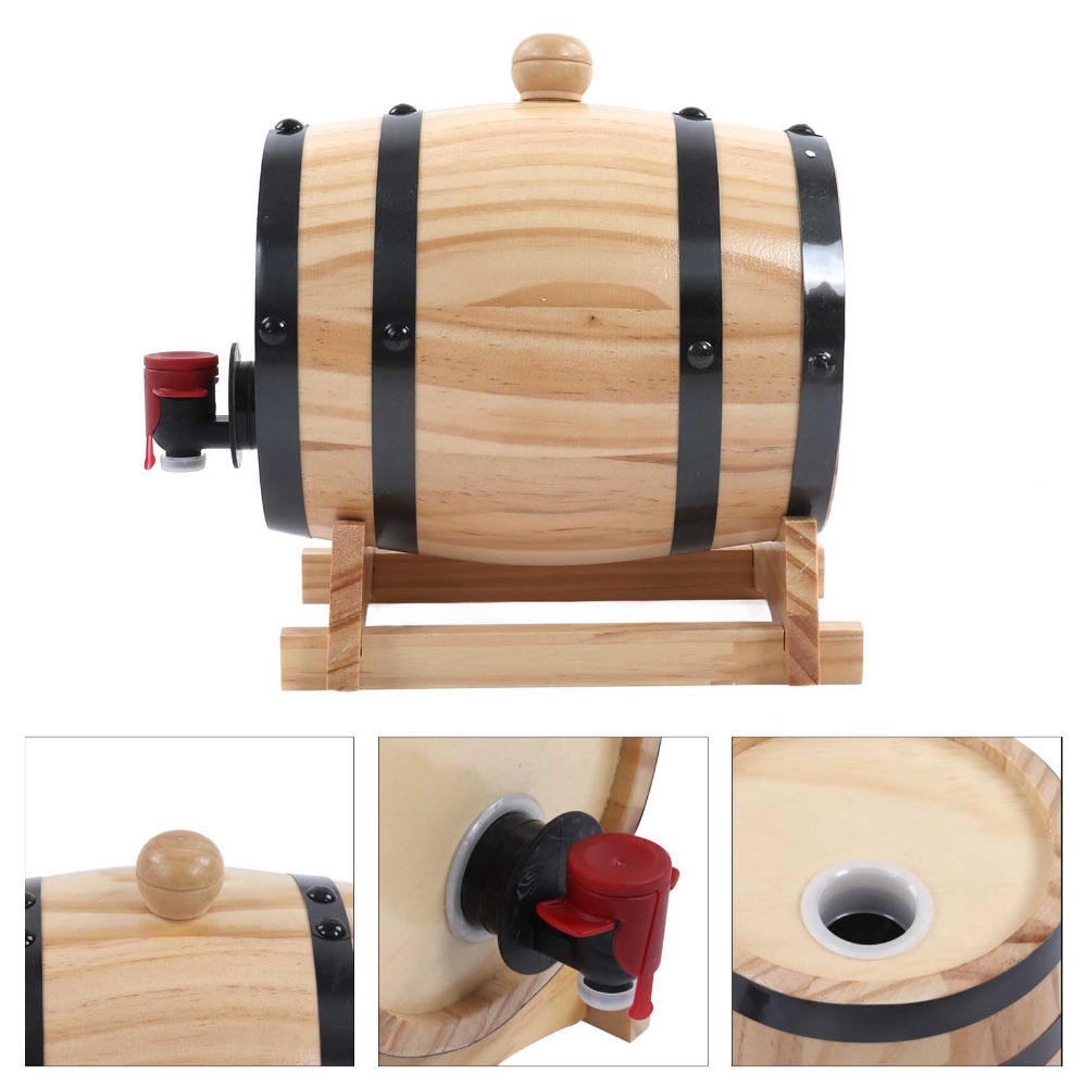 Barriles de madera de pino vin - Wine Beer Whiskey reseña y precio
