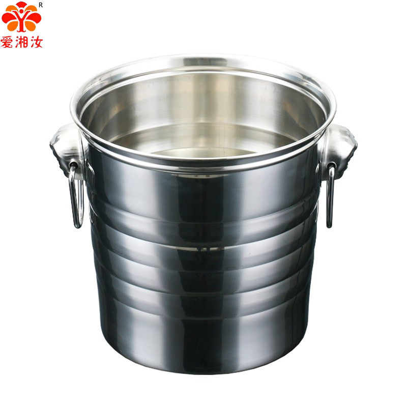 Cubo de hielo de acero inoxida - Ice Bucket Silver reseña y precio