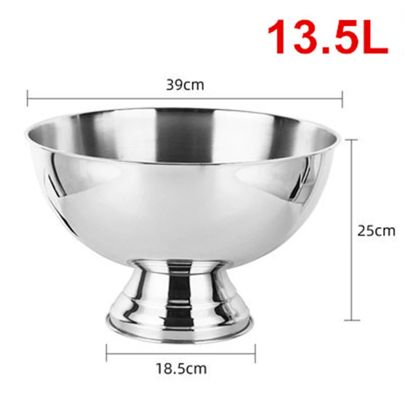 Cubo grande para barra de cham - Ice Bucket Silver reseña y precio