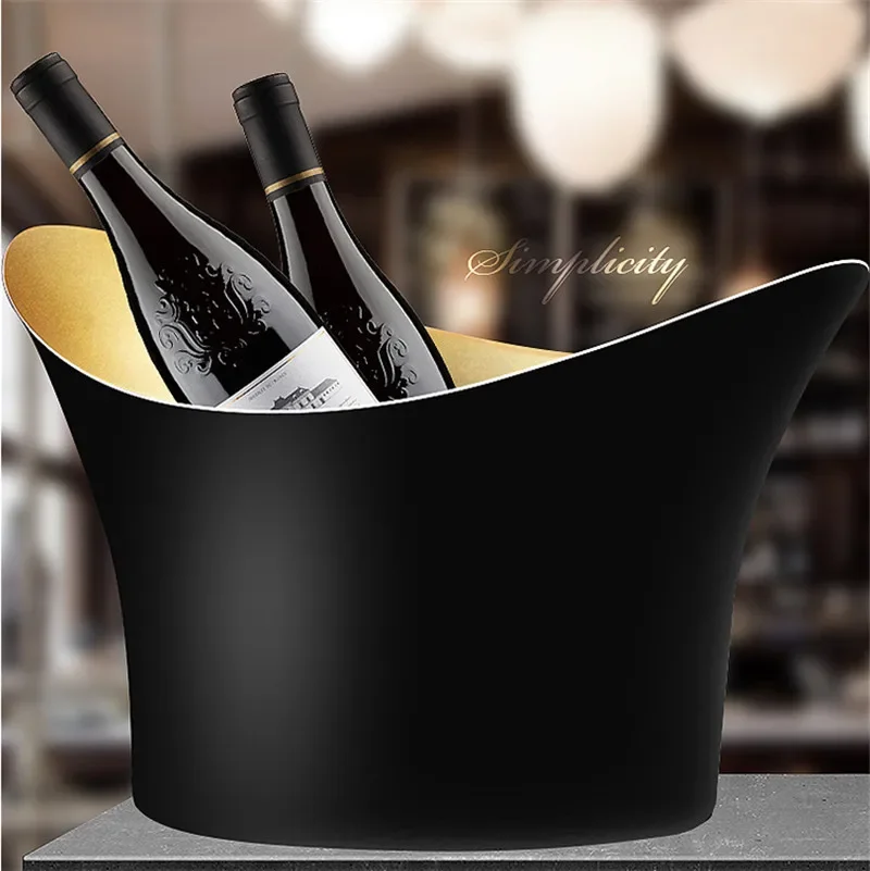 Cubo grande para barra de cham - Ice Bucket Silver reseña y precio