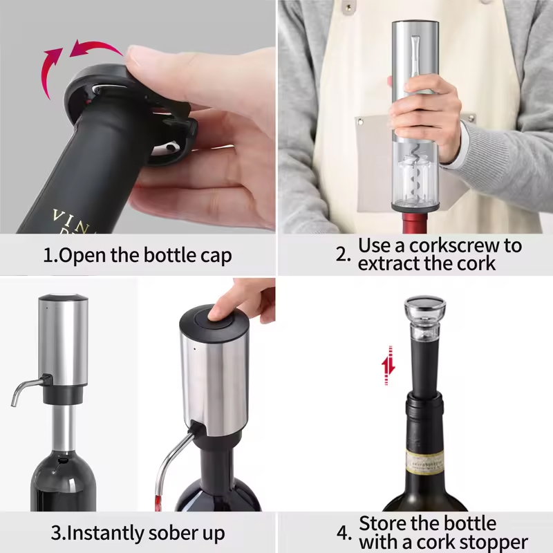 Juego de abridor de botellas d - Wine Beer Opener reseña y precio