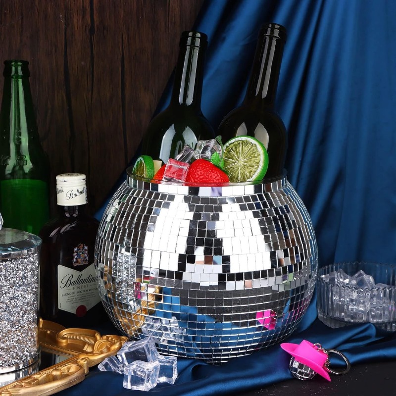 Cubo de Hielo Disco Plateado E - Ice Bucket Silver reseña y precio