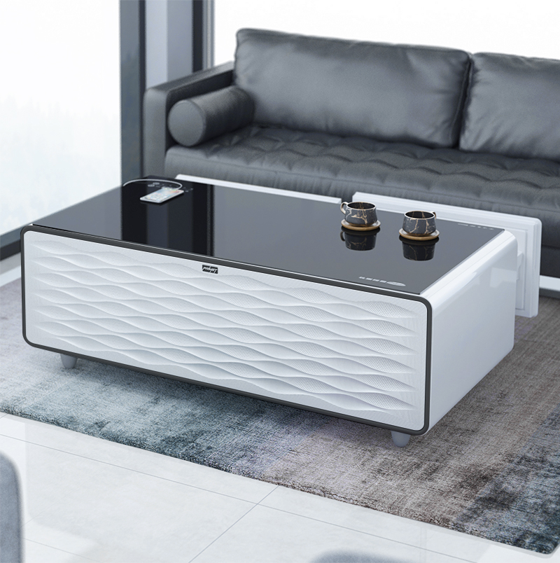 Mesa de Centro Inteligente con - Wine Beer Fridge reseña y precio