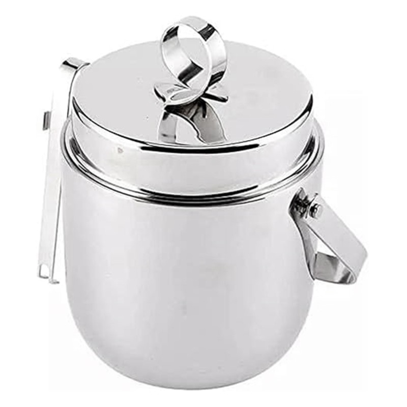 Cubo para hielo ABRE-Ice de ac - Ice Bucket Silver reseña y precio