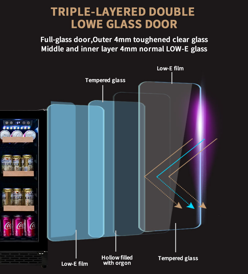 Enfriador de Vino y Cerveza de - Wine Beer Fridge reseña y precio