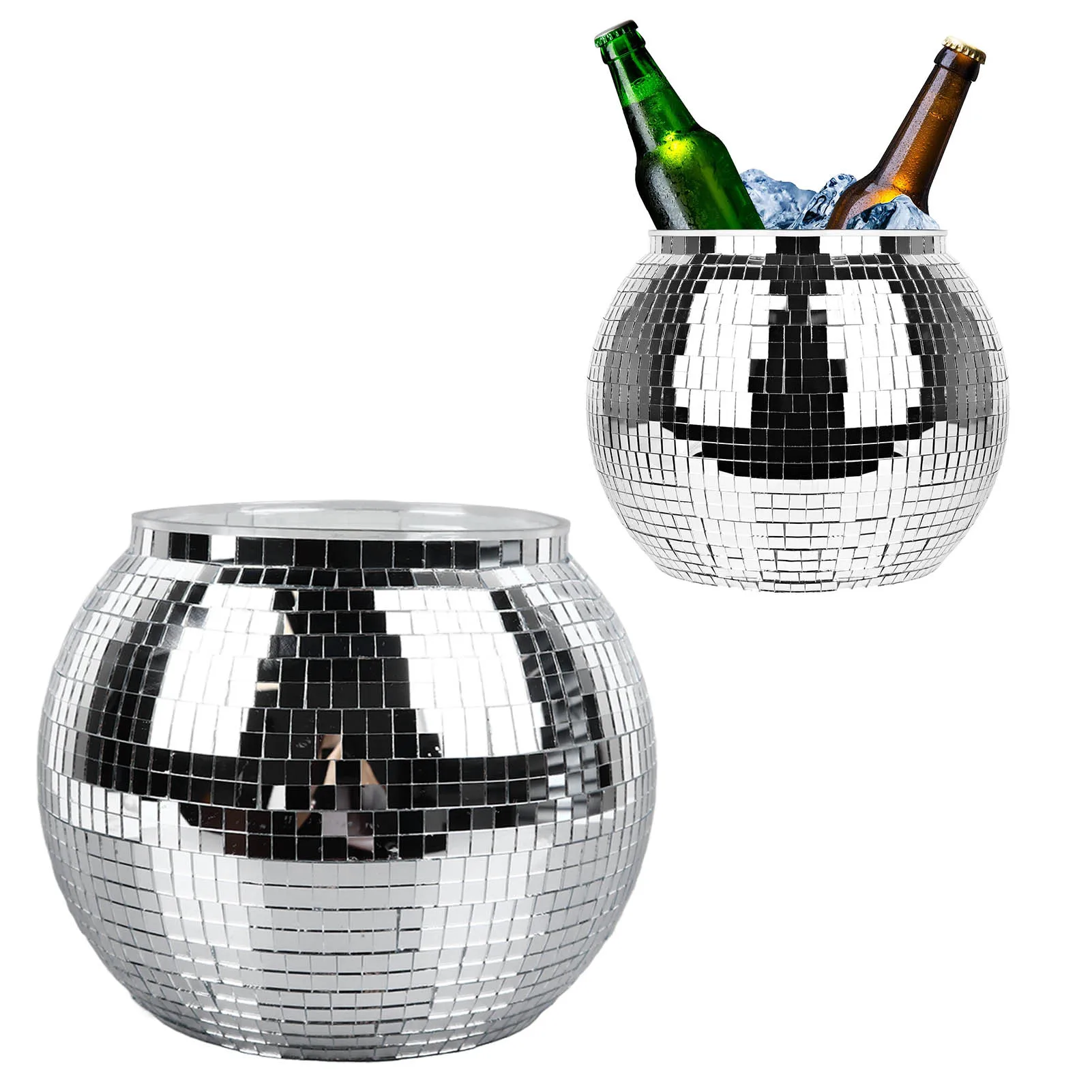 Cubo de hielo con bola de disc - Ice Bucket Silver reseña y precio
