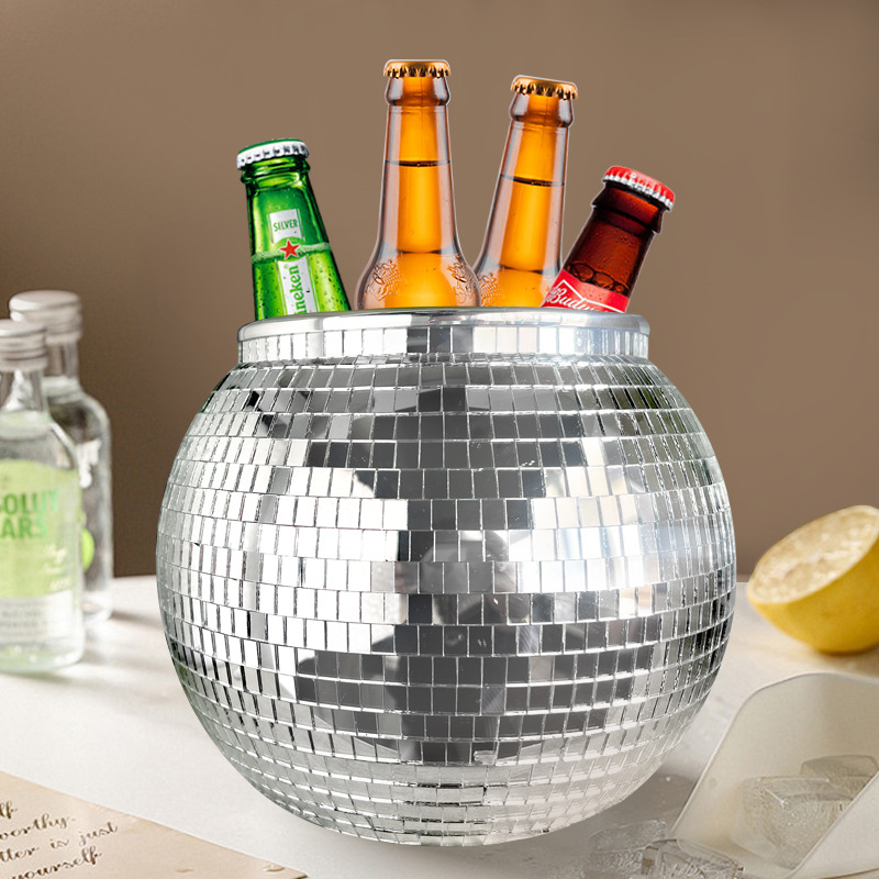 Cubo de hielo con bola de disc - Ice Bucket Silver reseña y precio