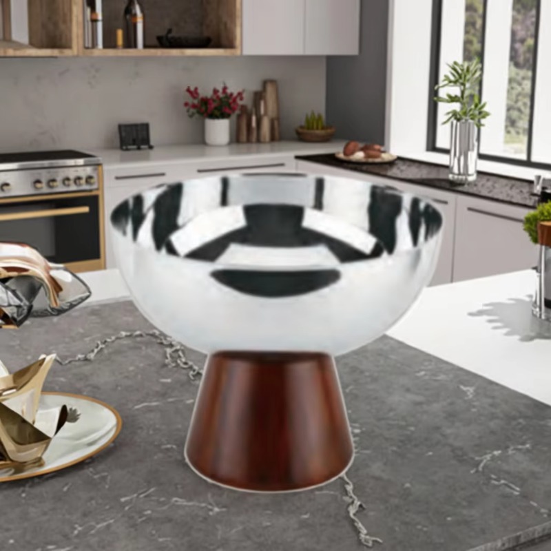 Cubo de hielo de metal persona - Ice Bucket Silver reseña y precio