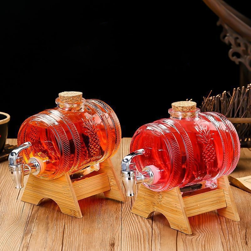 Barril de whisky de vidrio de  - Wine Beer Whiskey reseña y precio