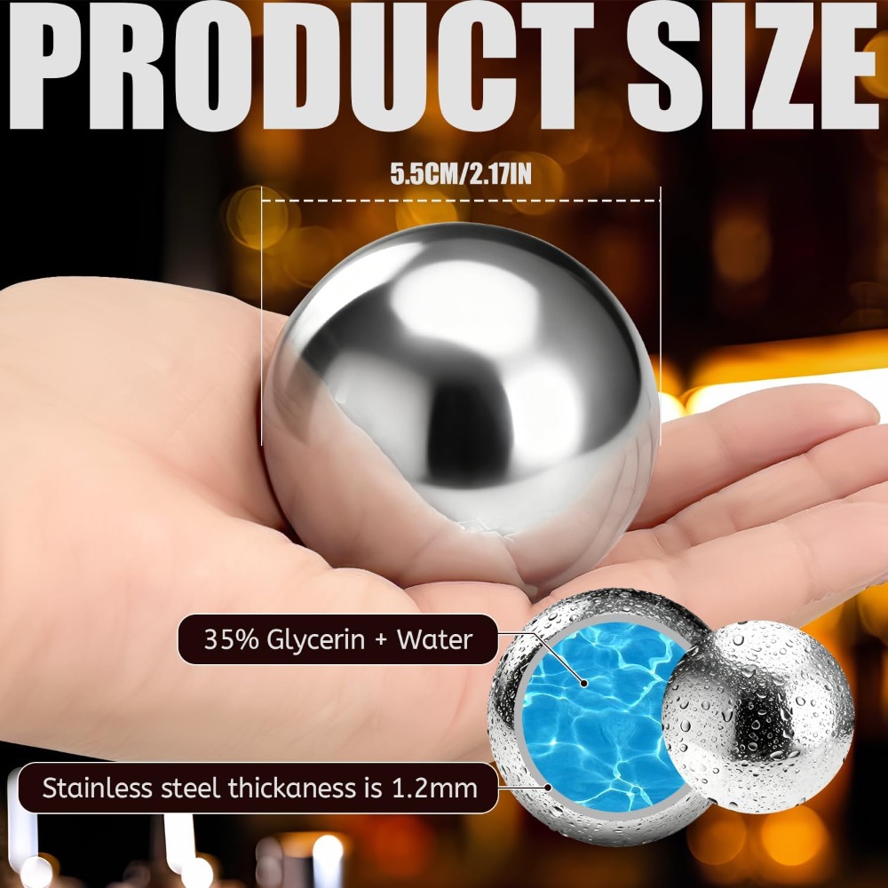 Cubitos de Hielo Reutilizables - Ice Bucket Silver reseña y precio