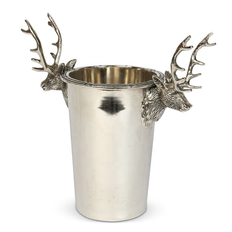 Cubo de hielo para champán y c - Ice Bucket Silver reseña y precio