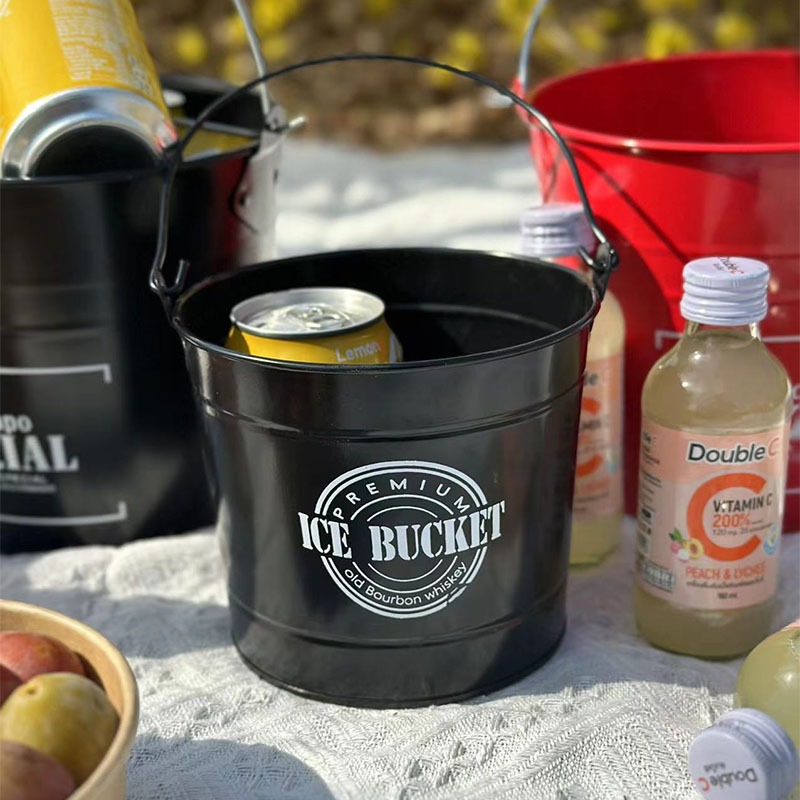 Cubo de hielo comercial para b - Ice Bucket Silver reseña y precio