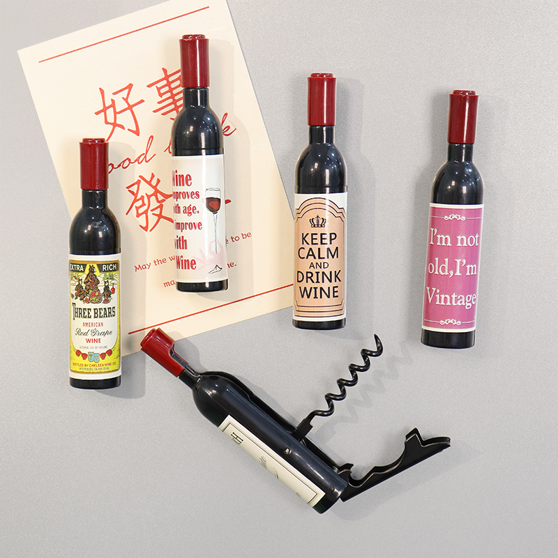 Mini botella de vino en forma  - Wine Beer Fridge reseña y precio