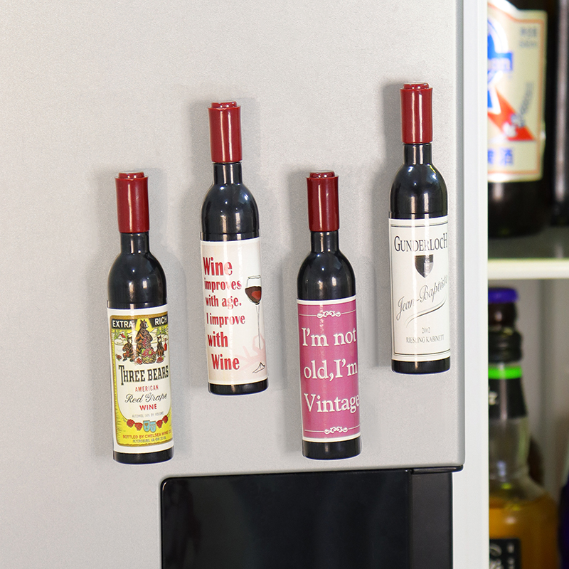Mini botella de vino en forma  - Wine Beer Fridge reseña y precio