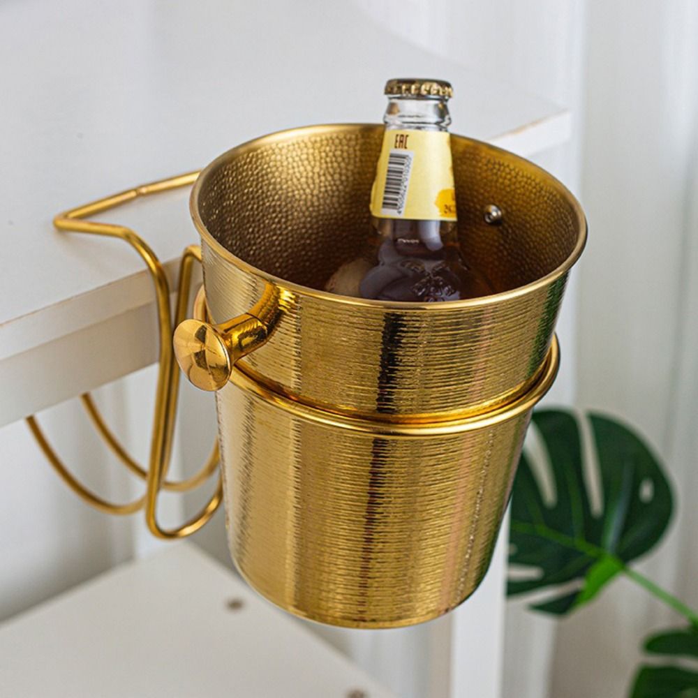 Soporte Portátil de Acero Inox - Ice Bucket Silver reseña y precio