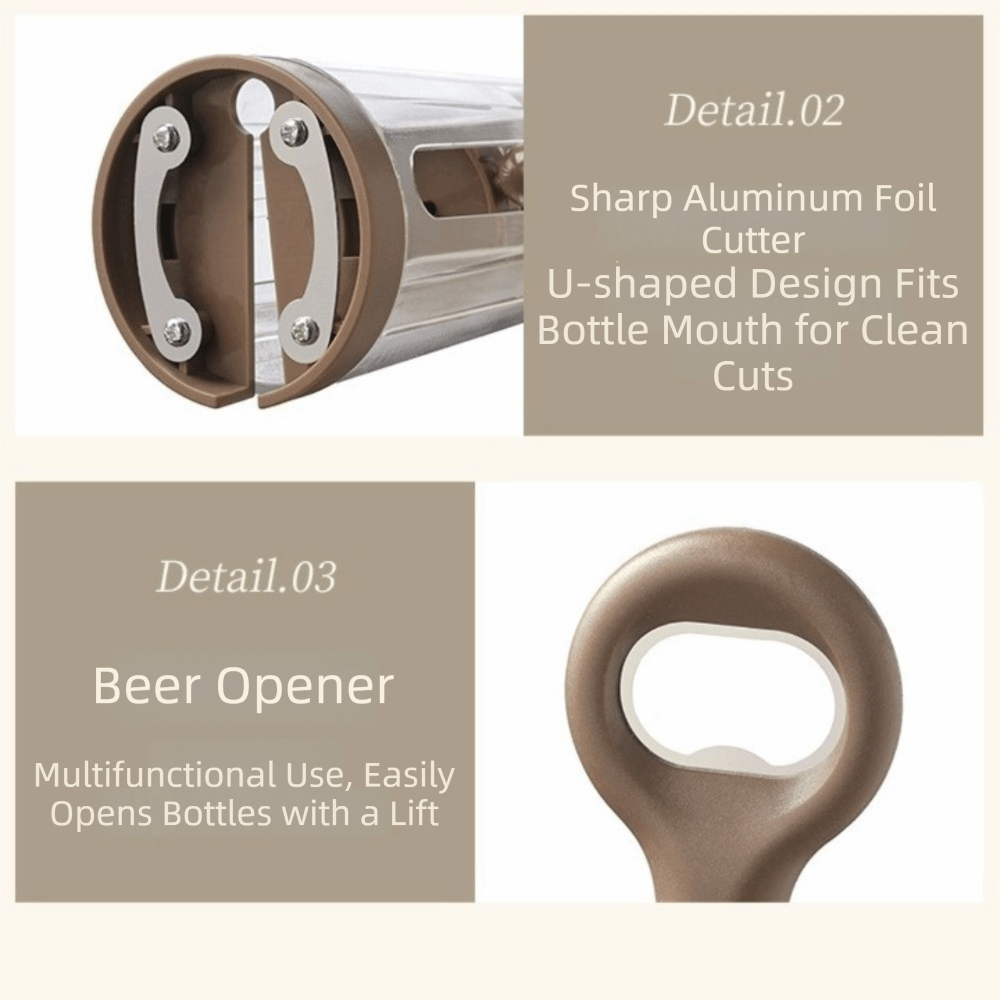 Sacacorchos Neumático Portátil - Wine Beer Opener reseña y precio