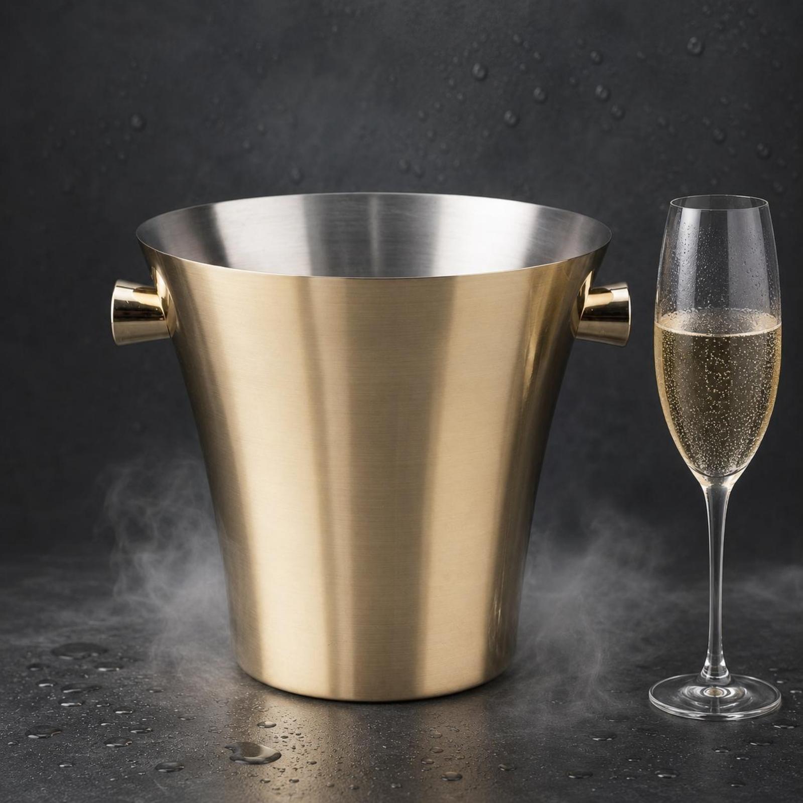 Cubo para Hielo de Acero Inoxi - Ice Bucket Silver reseña y precio